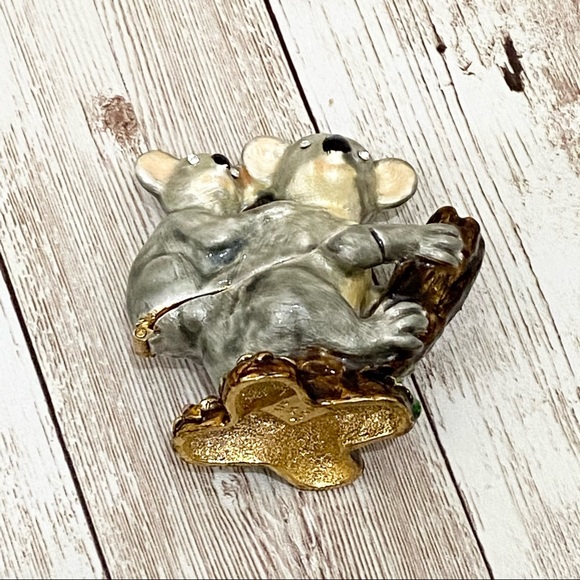 Artform Koala and Joey Enamel Trinket - Picture 4 of 13